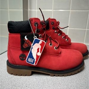 Timberland NBA Chicago Bulls Boys size 3